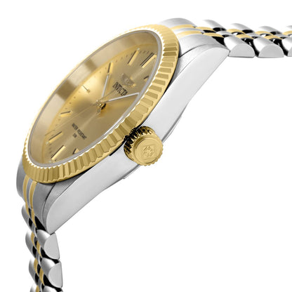 Invicta Specialty Quartz Gold Dial Analog Watch For - Gents 29382