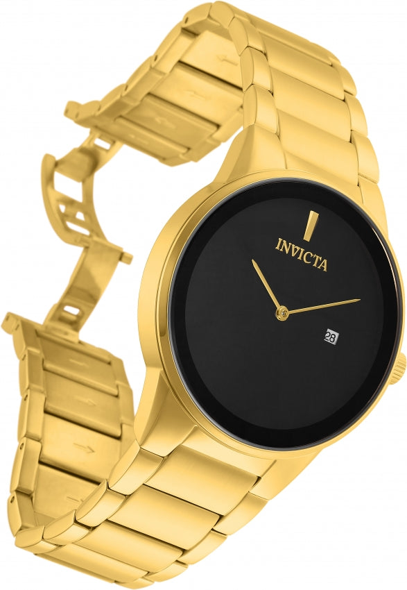 Invicta Specialty Quartz Black Dial Analog Watch For - Gents 29470