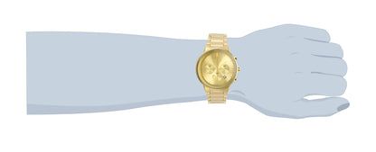 INVICTA Specialty Quartz Movement Gold Analog  Dial Watch For Gents- 29481