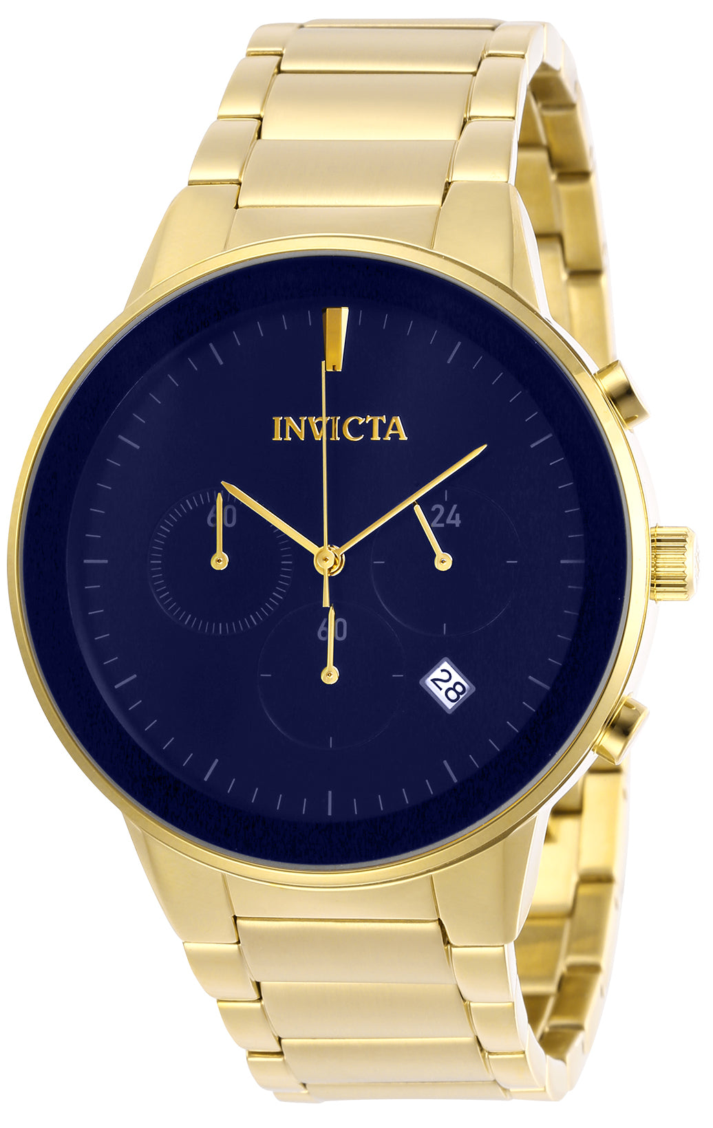 INVICTA Specialty Quartz Movement Blue Analog  Dial Watch For Gents- 29482