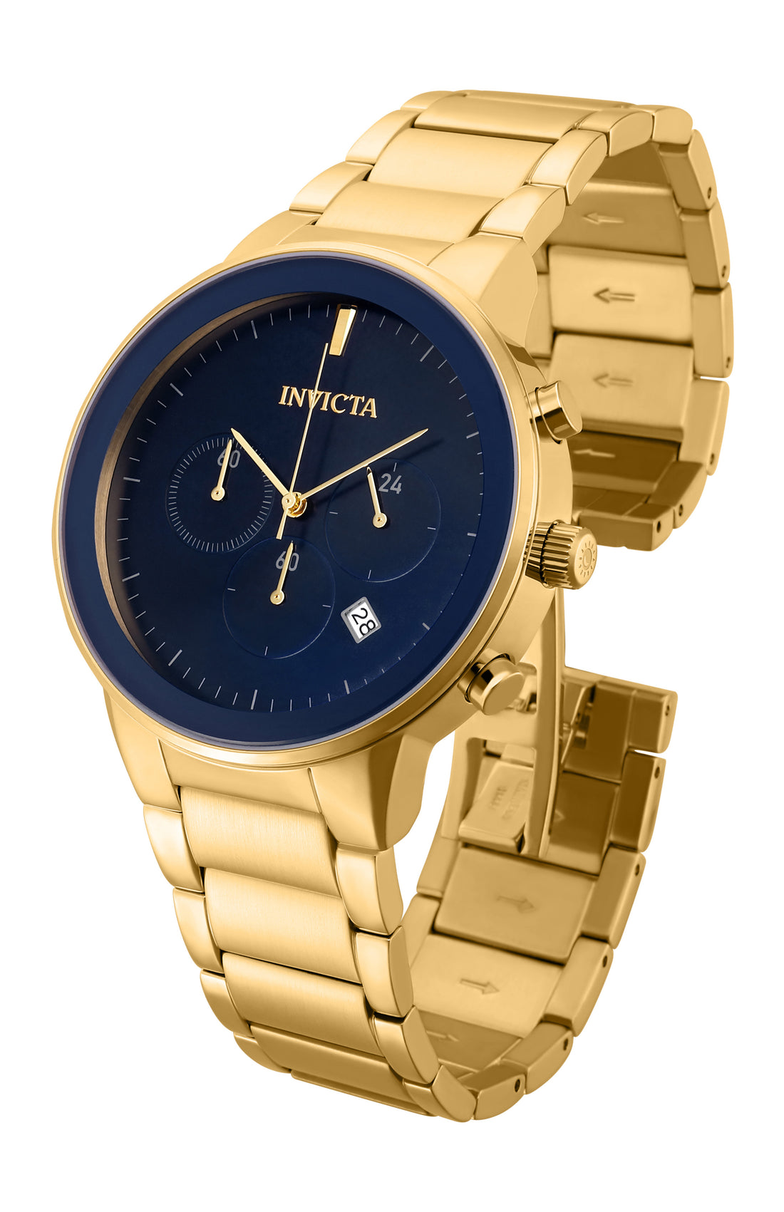 INVICTA Specialty Quartz Movement Blue Analog  Dial Watch For Gents- 29482