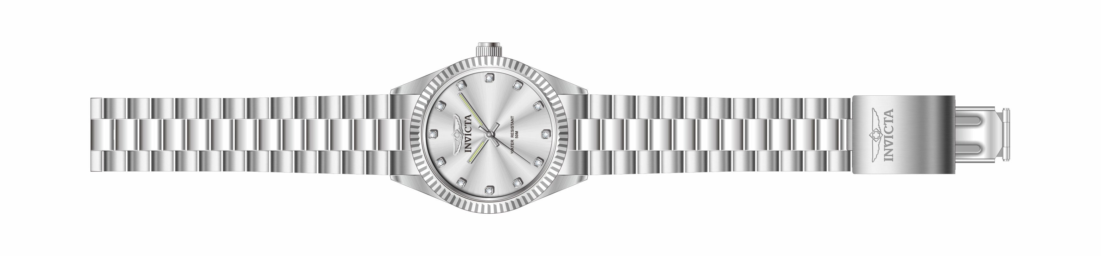 Invicta Specialty Quartz Silver Dial Analog Watch For Gents - 29501