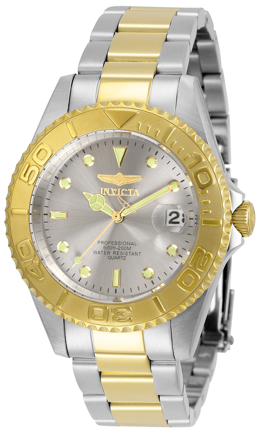 Invicta Pro Diver Quartz Grey Dial Analog Watch For - Gents 29943