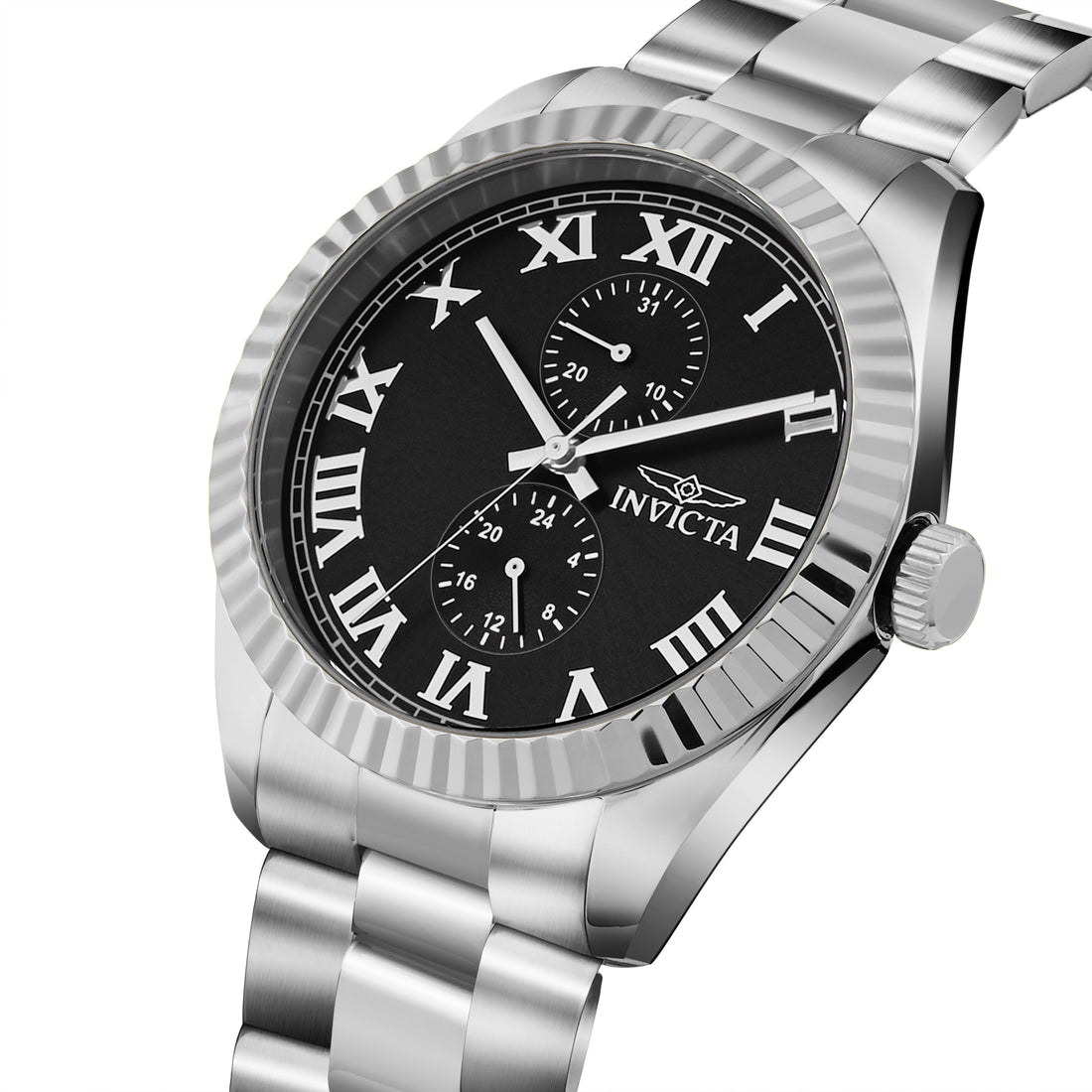 Invicta Specialty Quartz Black Dial Analog Watch For - Gents 47420