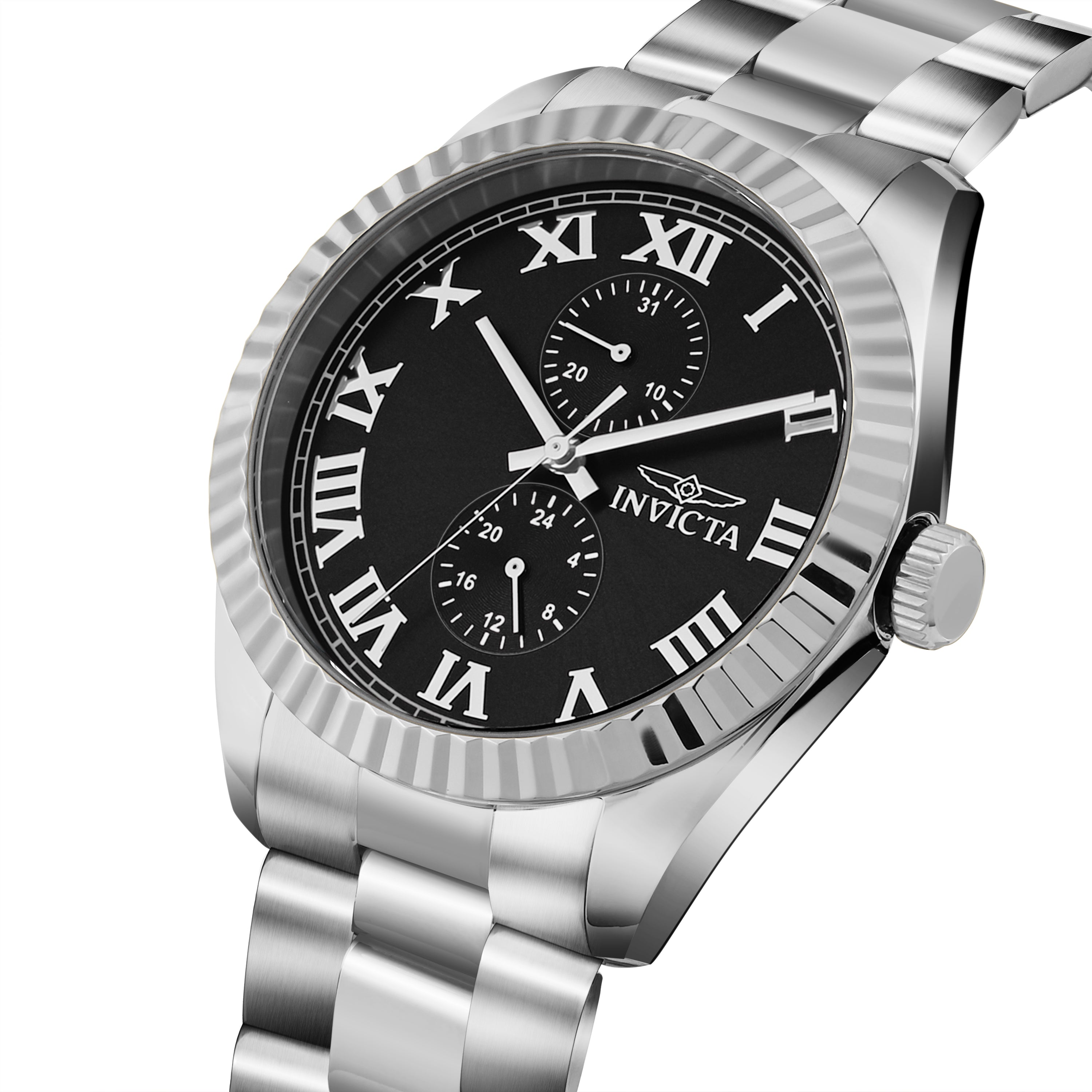 Invicta Specialty Quartz Black Dial Analog Watch For - Gents 47420