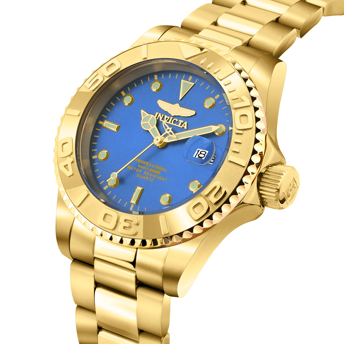 Invicta Pro Diver Quartz Blue Dial Analog Watch For - Gents 29940