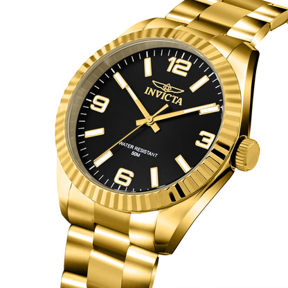 Invicta Specialty Quartz Black Dial Analog Watch For - Gents 47458