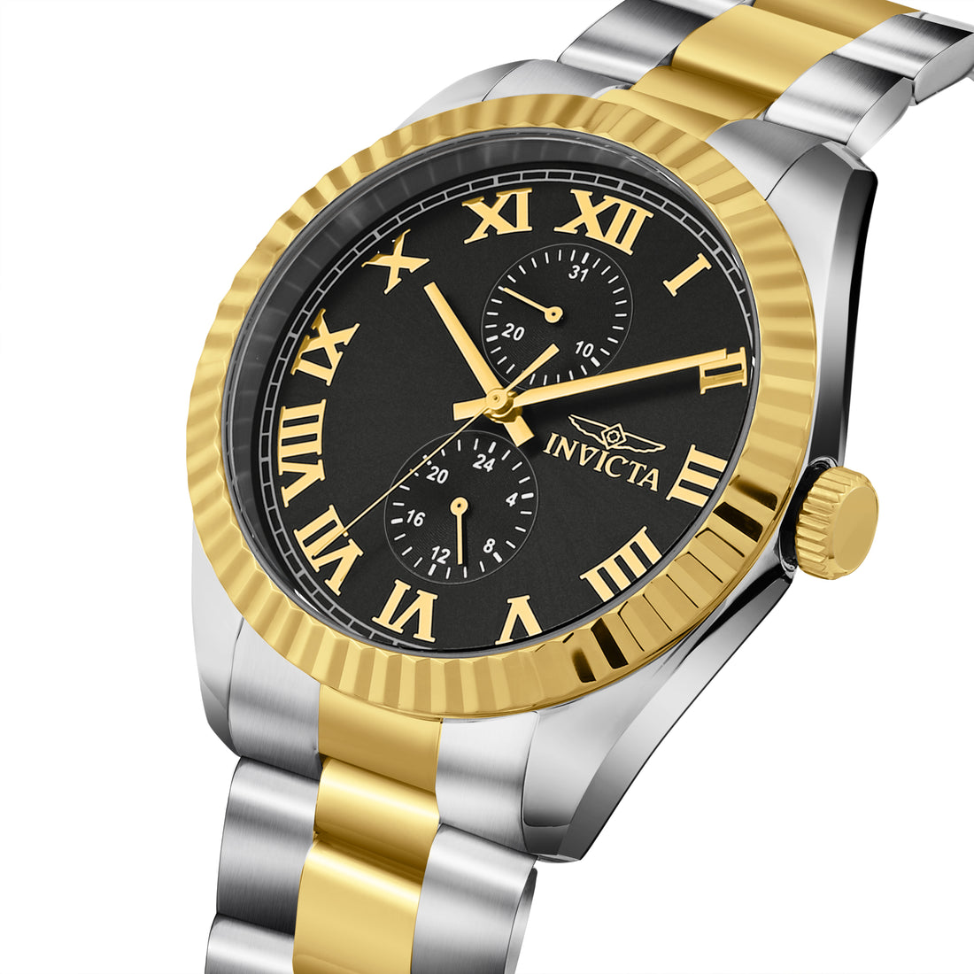 Invicta Specialty Quartz Black Dial Analog Watch For - Gents 47425