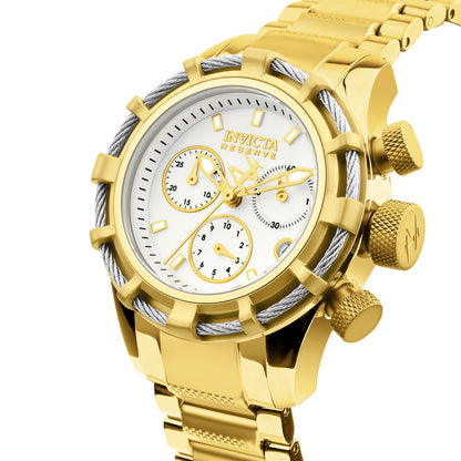 Invicta Bolt Quartz White Dial Analog Watch For - Gents 90011