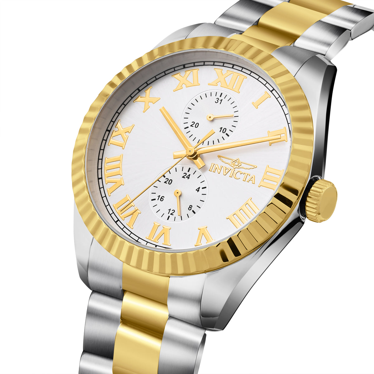 Invicta Specialty Quartz Silver Dial Analog Watch For - Gents 47426