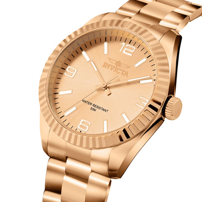 Invicta Specialty Quartz Rose Gold-Toned Dial Analog Watch For - Gents 47462