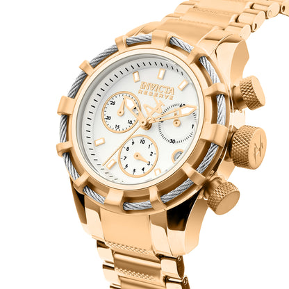 Invicta Bolt Quartz White Dial Analog Watch For - Gents 90010