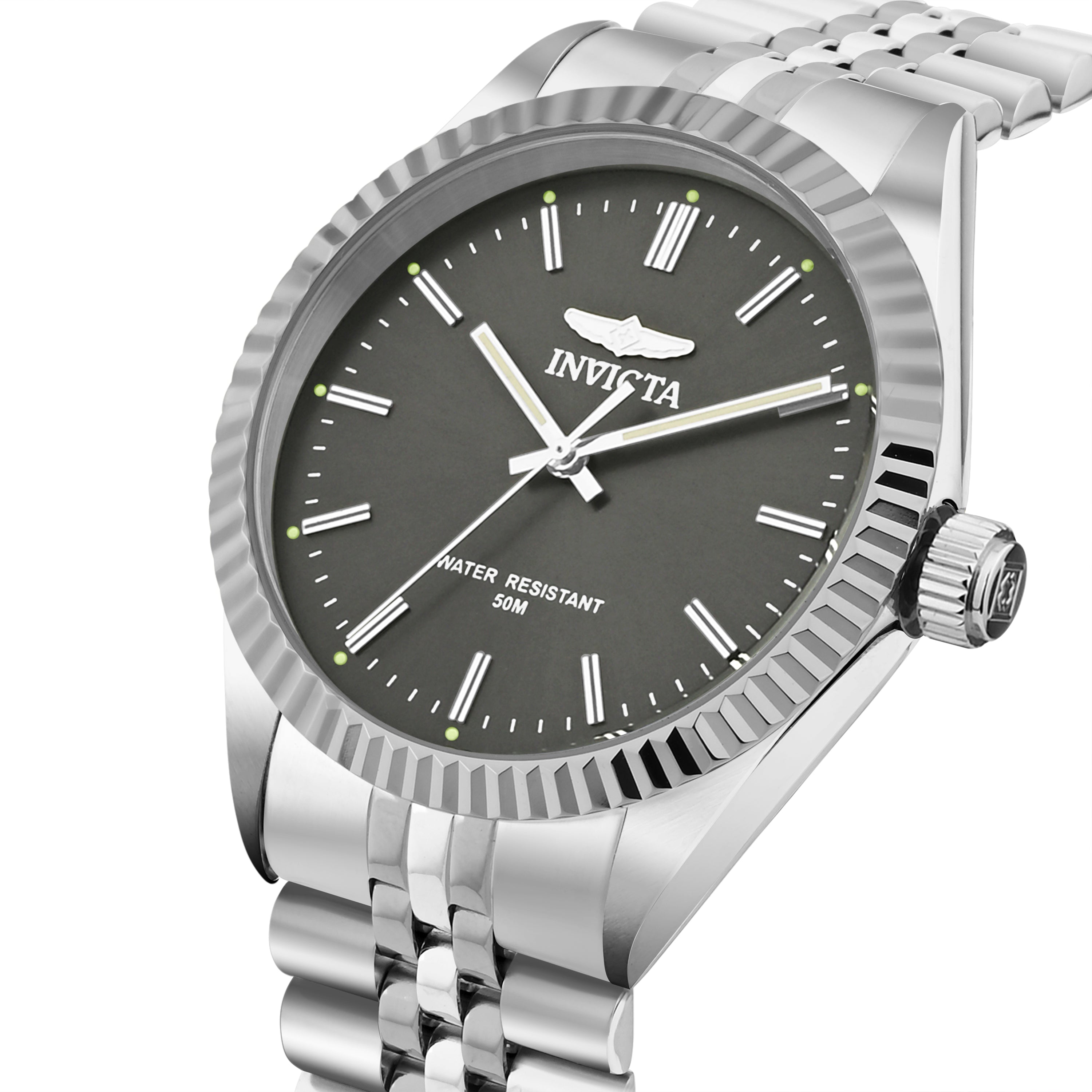 Invicta Specialty Quartz Charcoal Dial Analog Watch For - Gents 29372
