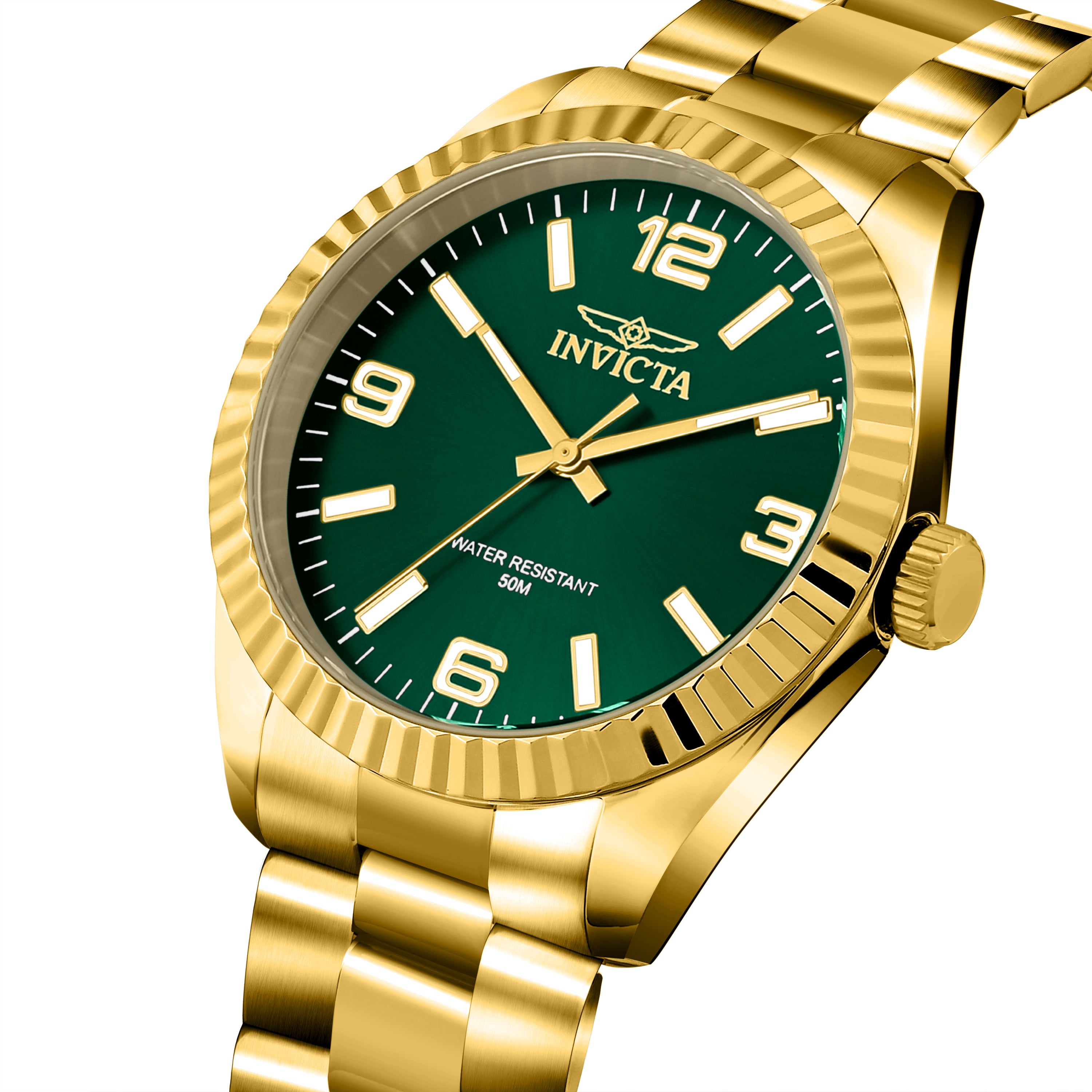 Invicta Specialty Quartz Green Dial Analog Watch For - Gents 47459