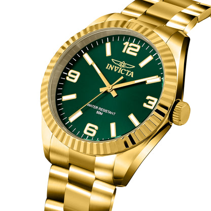 Invicta Specialty Quartz Green Dial Analog Watch For - Gents 47459