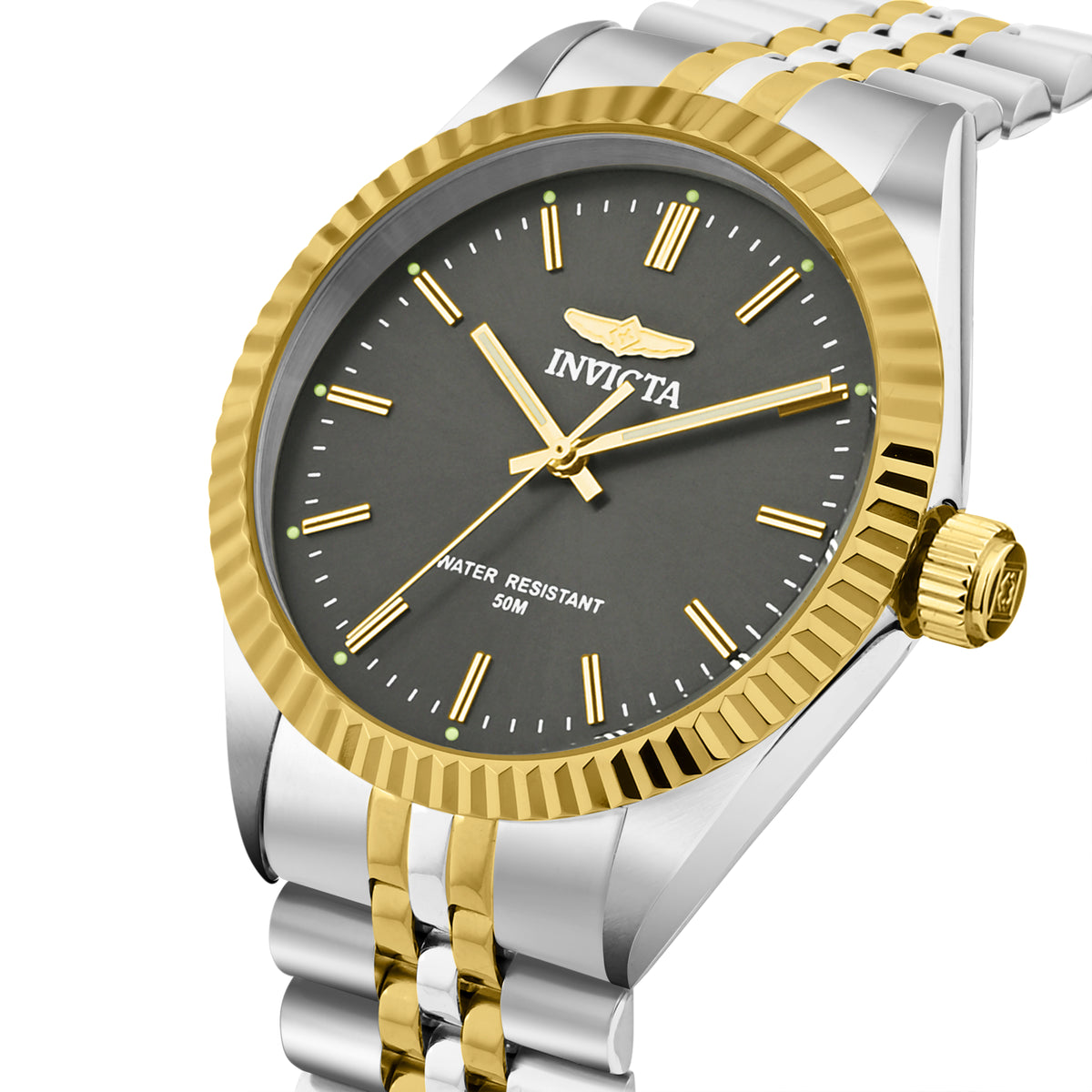 Invicta Specialty Quartz Charcoal Dial Analog Watch For - Gents 29377