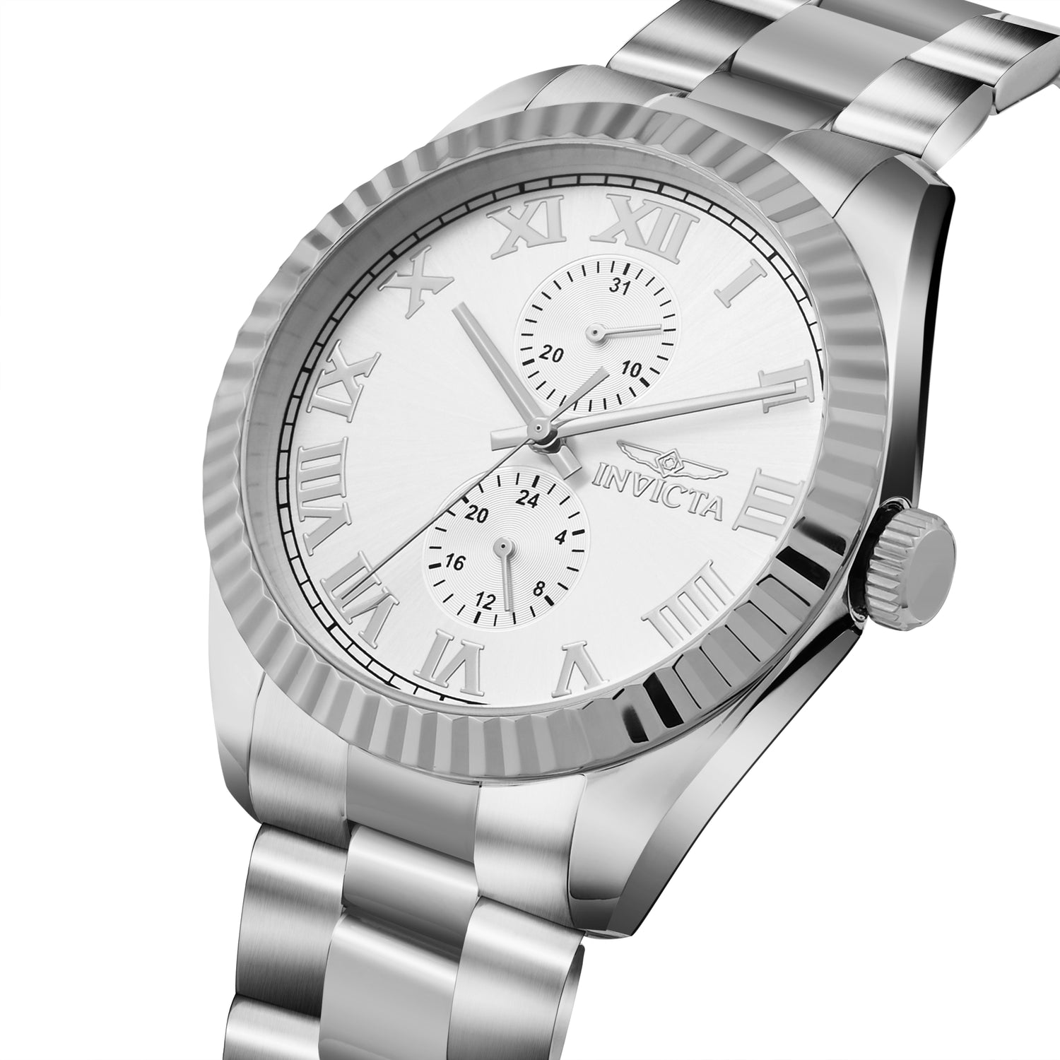 Invicta Specialty Quartz Silver Dial Analog Watch For - Gents 47421