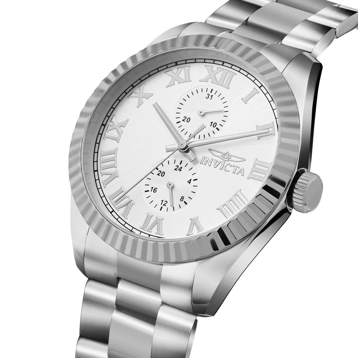 Invicta Specialty Quartz Silver Dial Analog Watch For - Gents 47421