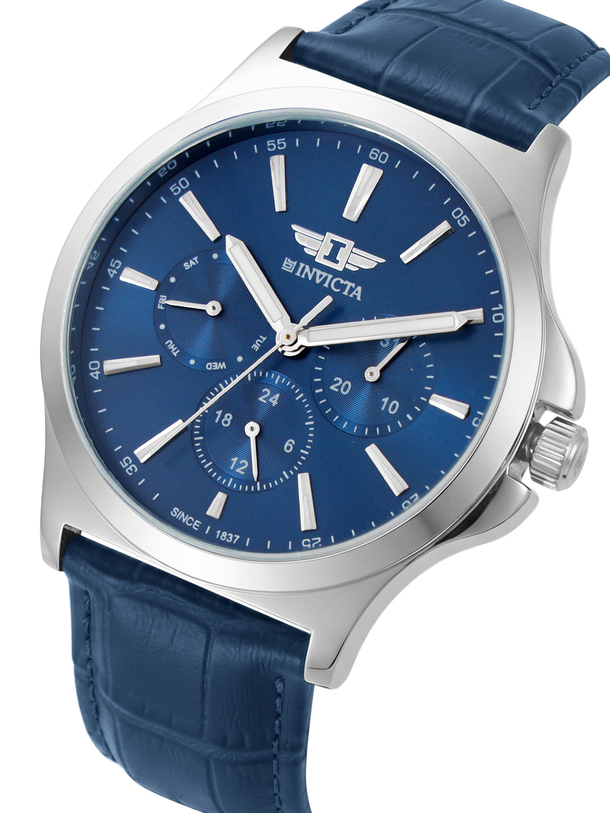 I-By Invicta Quartz Blue Dial Analog Watch For Gents - IBI26030