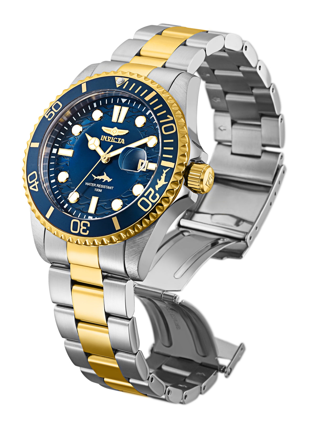 Invicta Pro Diver Blue Dial Mens Watch - 30021
