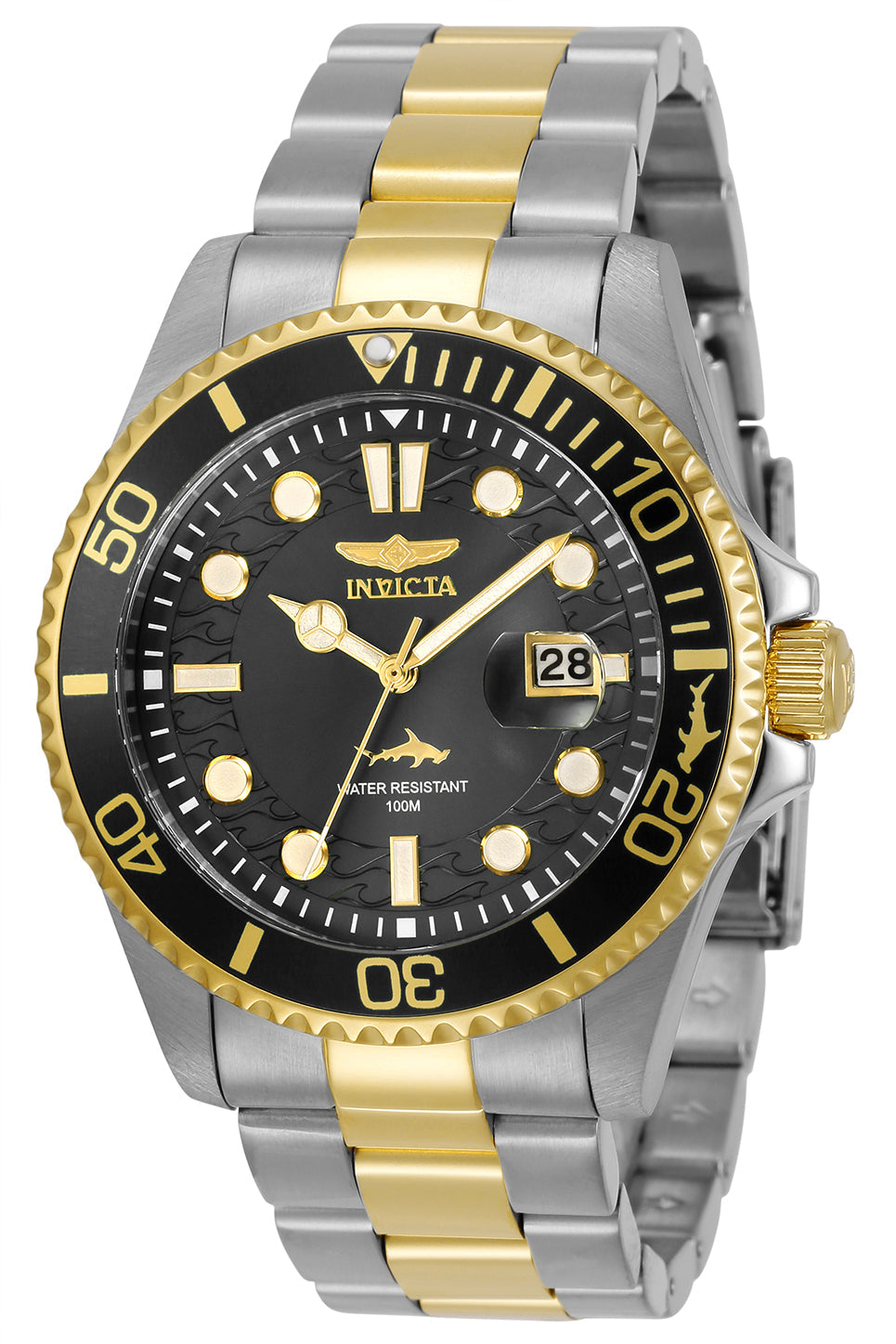 Invicta Pro Diver Black Dial Mens Watch - 30023