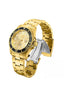 Invicta Stainless Steel Pro Diver Analog Gold Dial Watch for Men - 30025