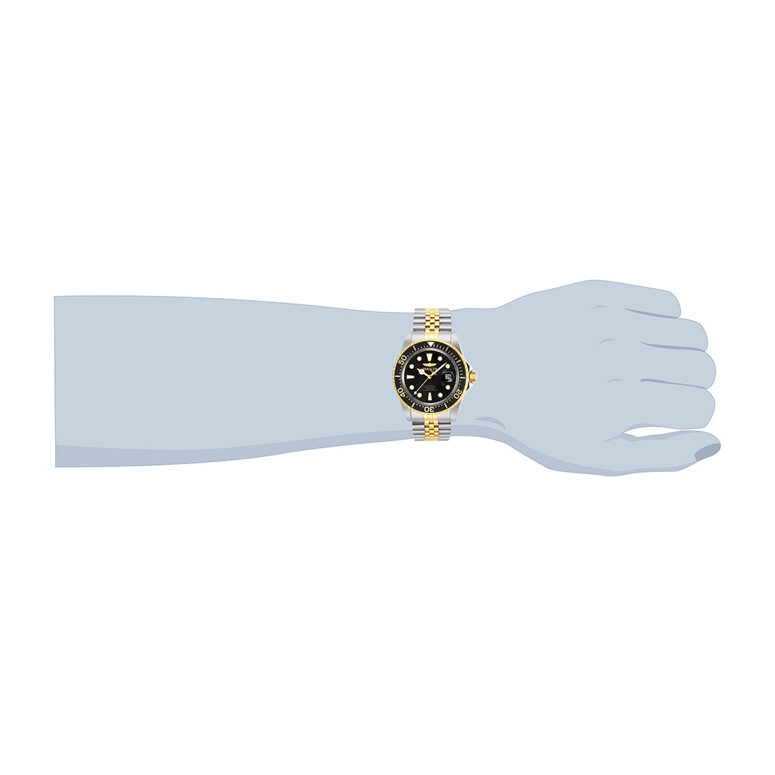 Invicta Analog Black Dial MenS Watch-30094