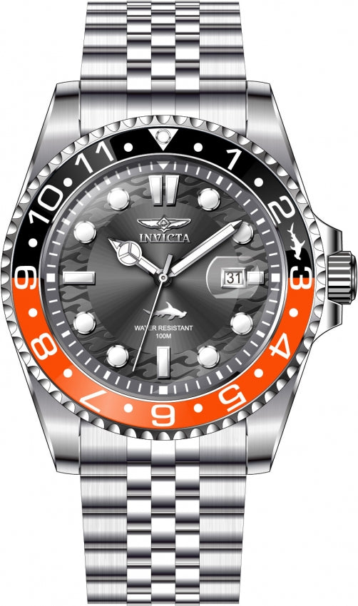 Invicta Pro Diver Quartz Black Dial Analog Watch For Gents - 30621