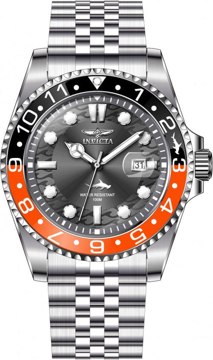 Invicta Pro Diver Quartz Black Dial Analog Watch For Gents - 30621