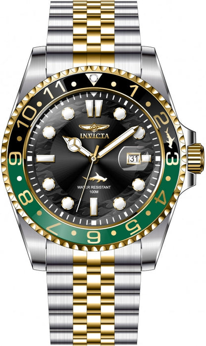Invicta Pro Diver Quartz Black Dial Analog Watch For Gents - 30625