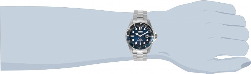 Invicta Pro Diver Men 43mm Stainless Steel Blue dial Quartz - 30807