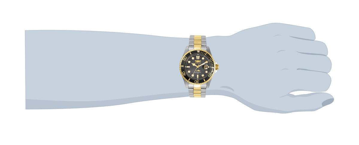 Invicta Pro Diver Quartz Charcoal Dial Analog Watch For - Gents 30809