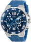 Invicta Silicone Pro Diver Quartz Blue Dial, Band Color Blue Analog Watch for Men - 30937