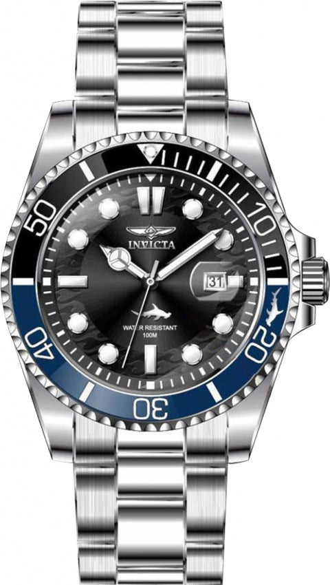 Invicta Pro Diver Quartz Black Dial Men&