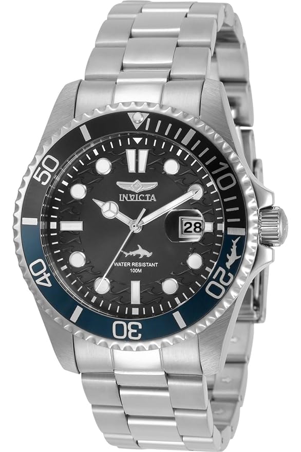 Invicta Pro Diver Quartz Black Dial Men&