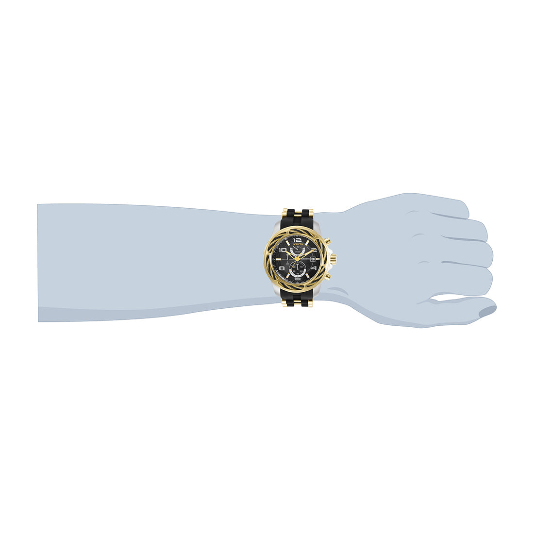Invicta Bolt Analog Black Dial MenS Watch-31236