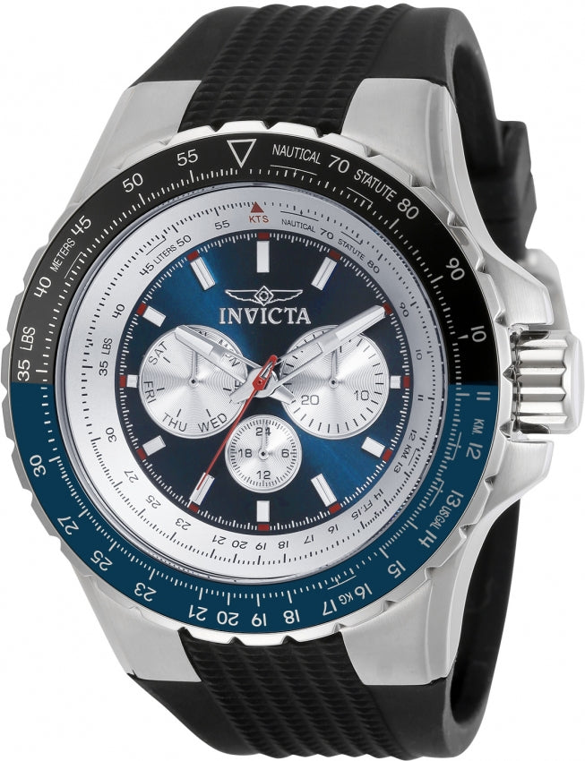 Invicta Aviator Quartz Multicolor Dial Analog Watch For Gents - 32916