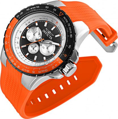 Invicta Aviator Quartz Black Dial Analog Watch For - Gents 33035