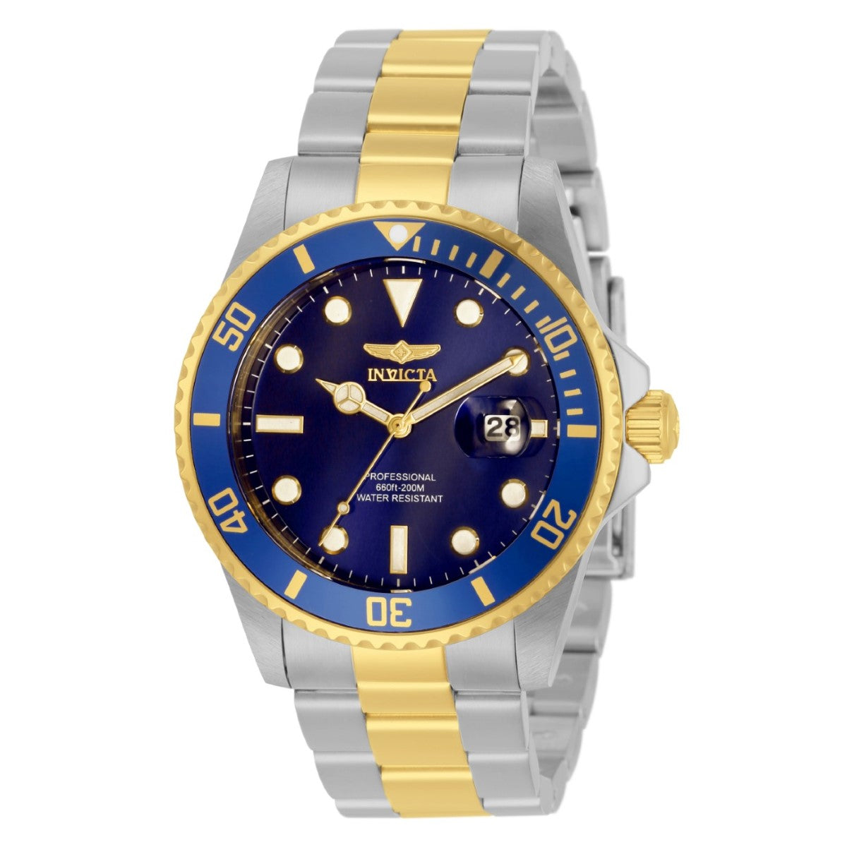 Invicta Stainless Steel Analog Blue Dial, Multi-Color Band Men Watch-33268
