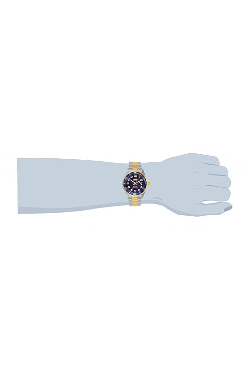 Invicta Stainless Steel Analog Blue Dial, Multi-Color Band Men Watch-33268