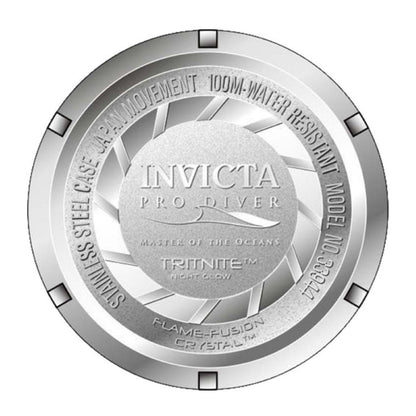 Invicta Pro Diver Quartz Black Dial Gents Watch -   33944