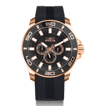 Invicta Pro Diver Quartz Black Dial Gents Watch -   33944