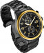 Invicta Stainless Steel Specialty Analog Black Dial Black Band Men's Watch - 34000