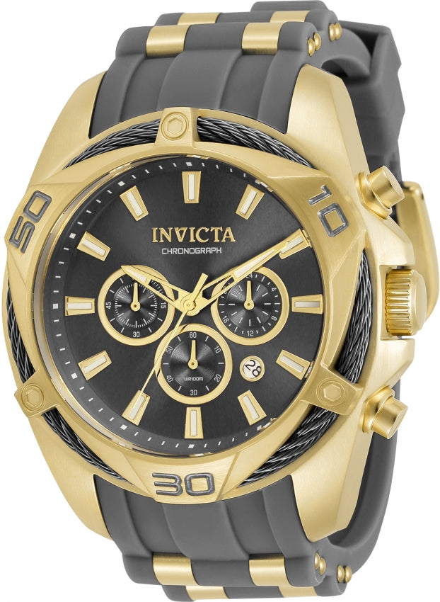 Invicta Bolt Quartz Grey Dial Analog Watch For - Gents 34140