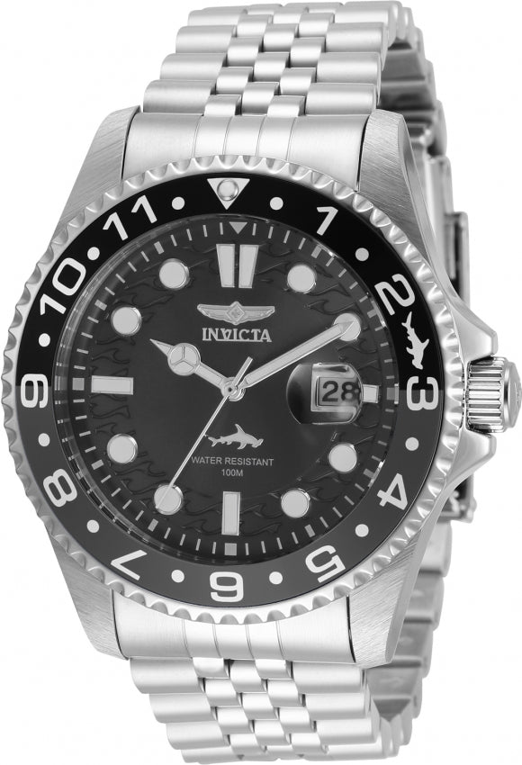 Invicta Pro Diver Quartz Black Dial Analog Watch For - Gents 35129