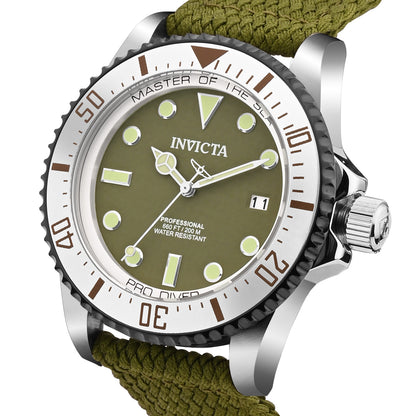 Invicta Pro Diver Automatic Green Dial Analog Watch For Gents - 35422