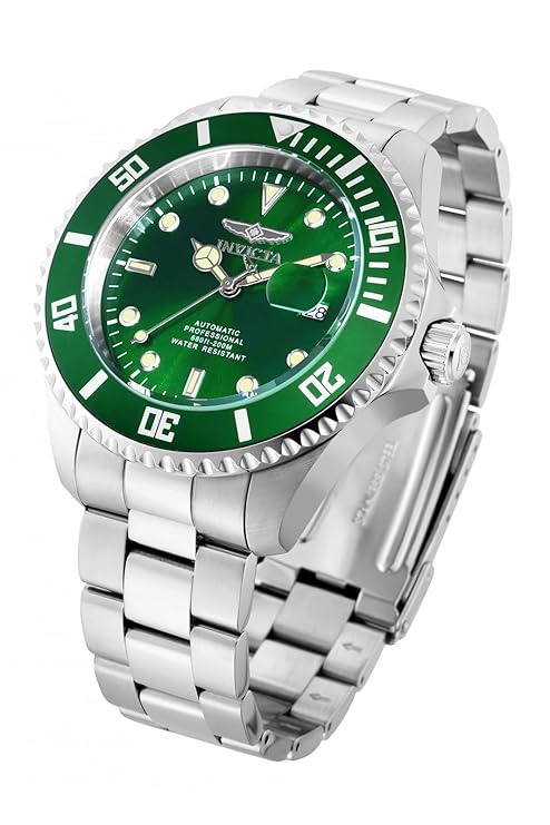 Invicta Pro Diver Automatic Green Dial Analog Watch For - Gents 35719