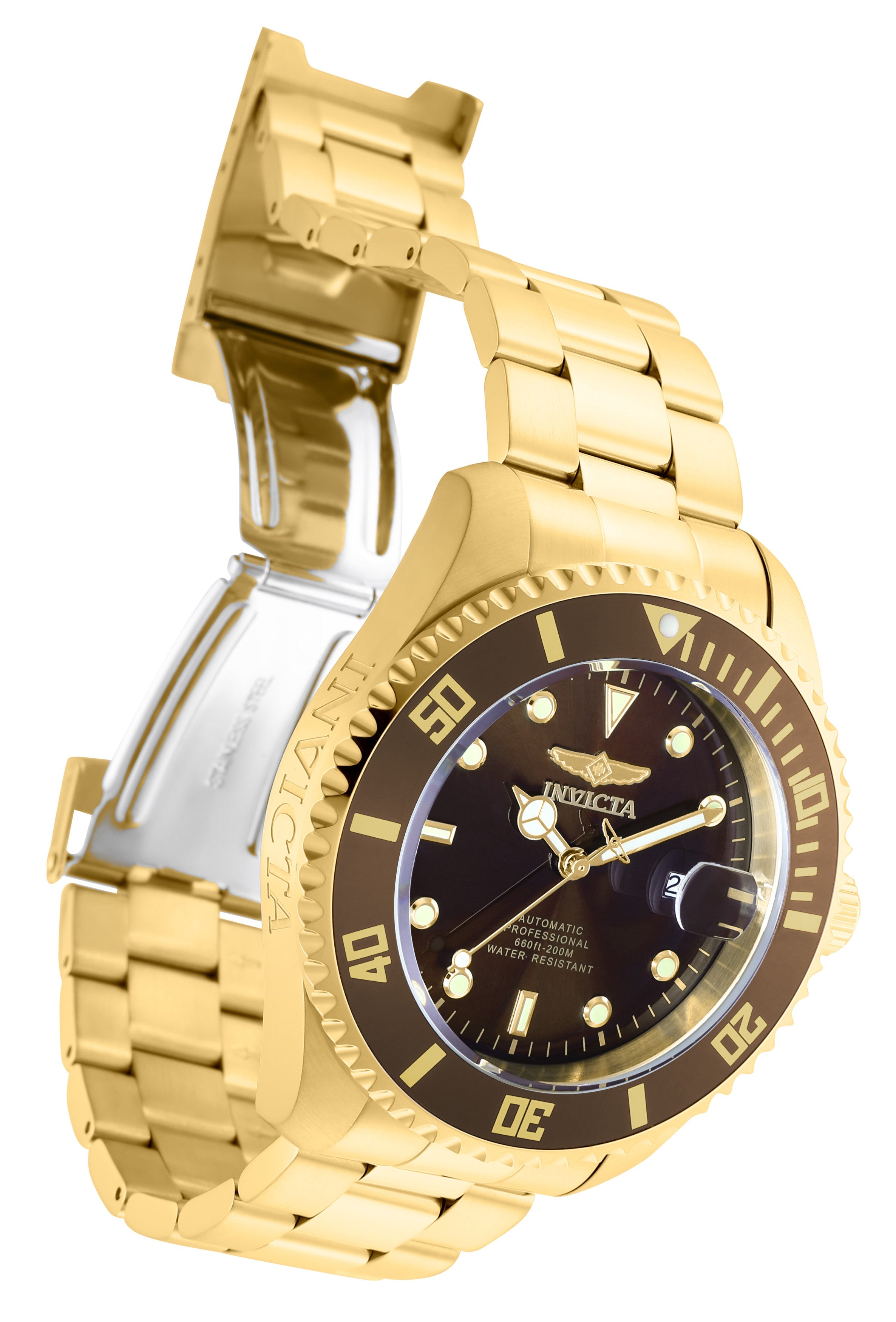 Invicta Pro Diver Automatic Brown Dial Analog Watch For - Gents 35725