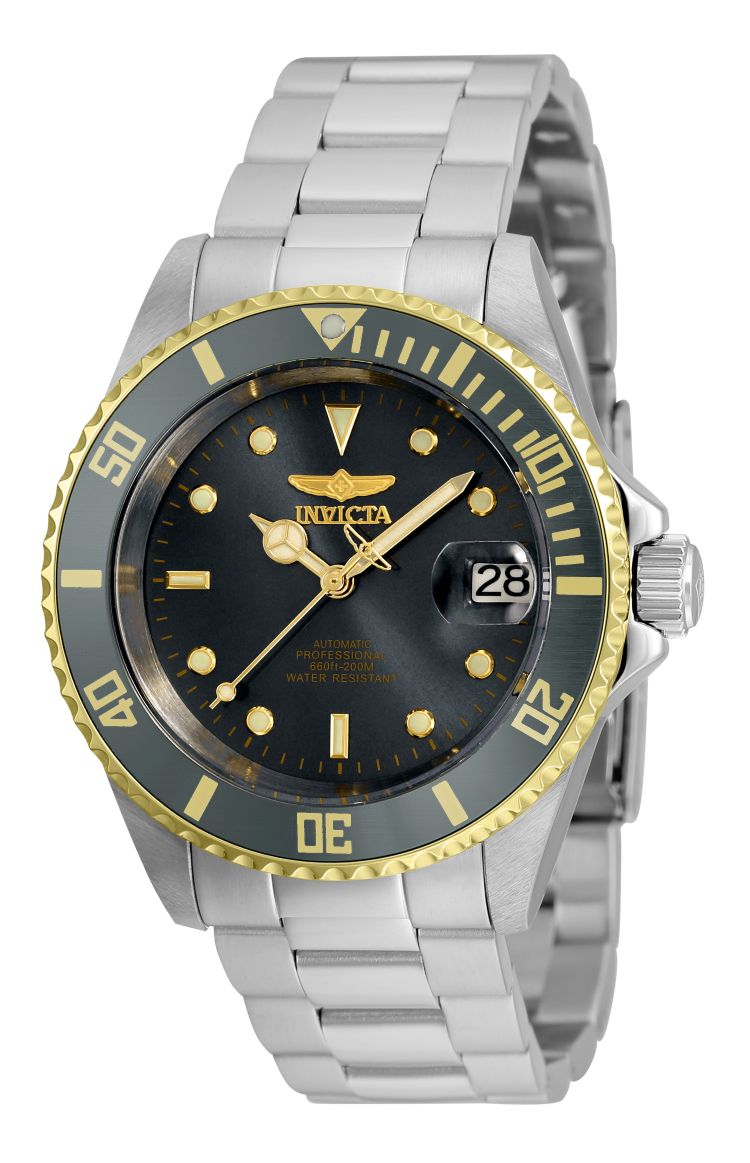 Invicta Pro Diver Automatic Grey Dial Analog Watch For - Gents 35847