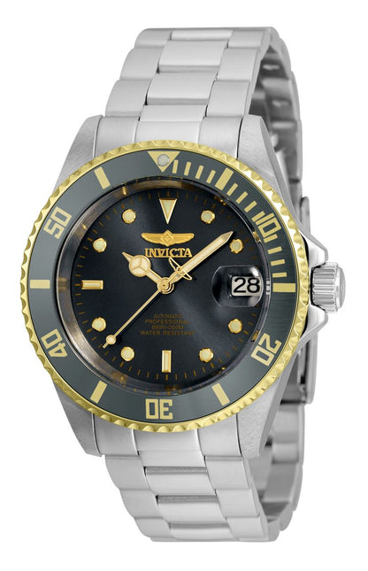 Invicta Pro Diver Automatic Grey Dial Analog Watch For - Gents 35847
